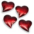 Modern Day Accents Modern Day Accents 3261 Corazon Small Heart Paperweight Set of 4 3261